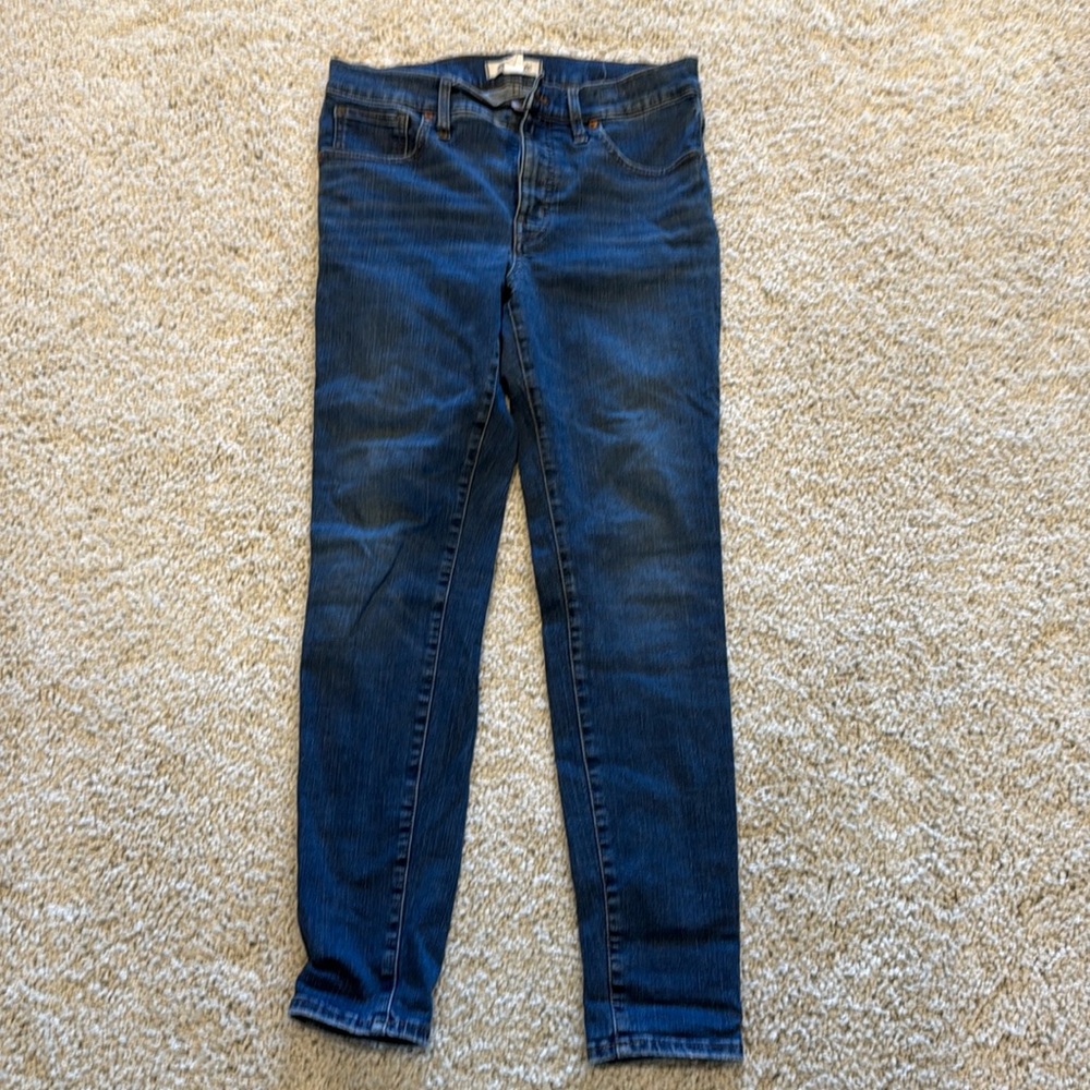 Madewell 9” Mid Rise Skinny Jeans Women’s Denim Stretch Classic